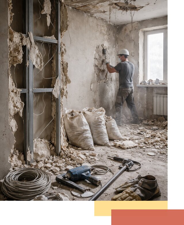 Профессиональный демонтаж зданий и конструкций в Сосновом Бору