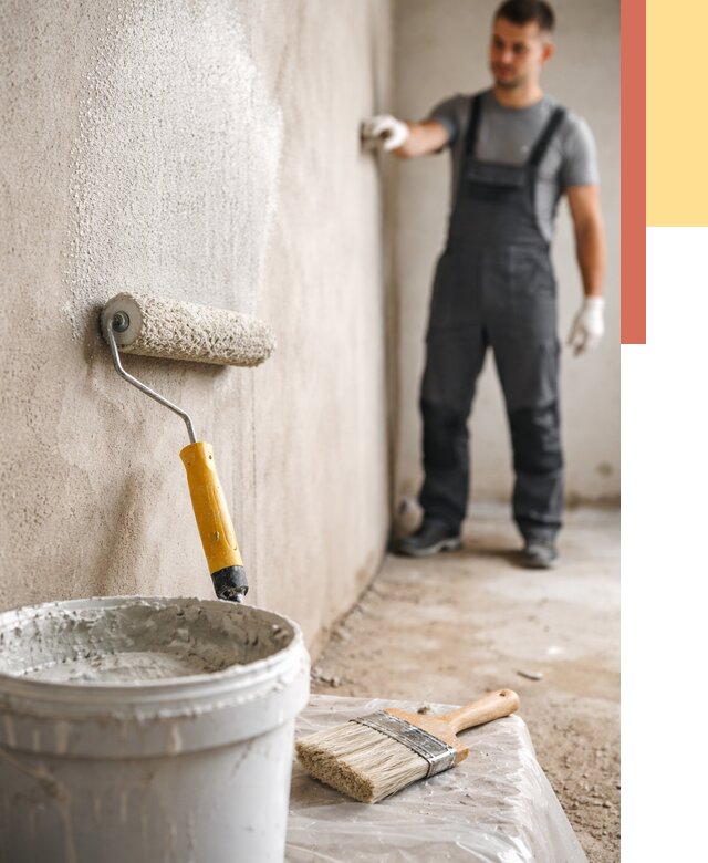 Нанесение бетоноконтакта на стены в Сосновом Бору от 4266 руб. быстро и недорого | ОТДЕЛОЧНИК-Снб