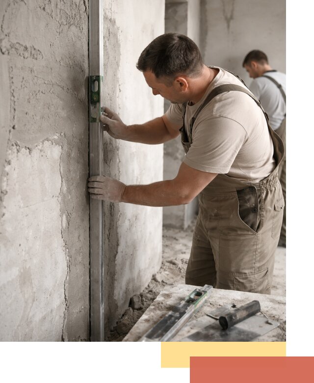 Установка штукатурных маяков в Сосновом Бору с гарантией качества