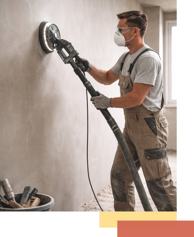 Профессиональная шлифовка стен в Сосновом Бору быстро и качественно