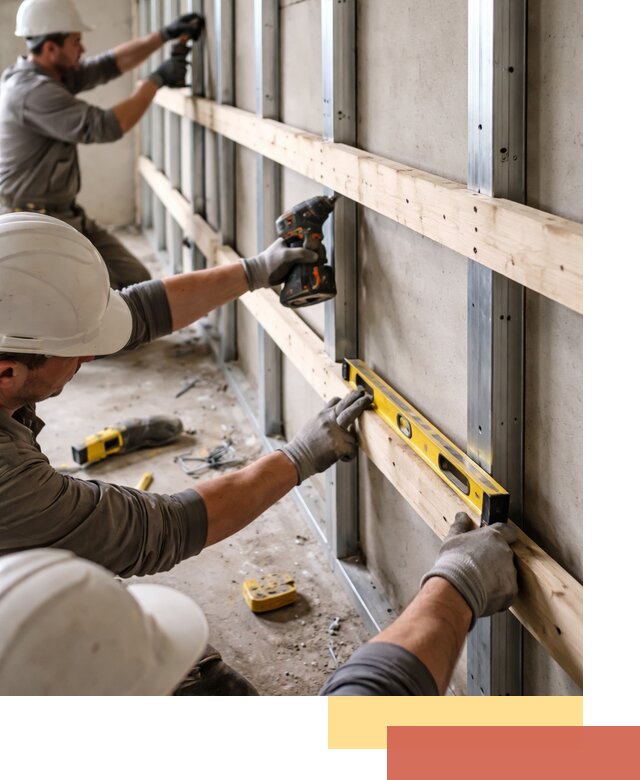 Устройство обрешетки под панели в Сосновом Бору