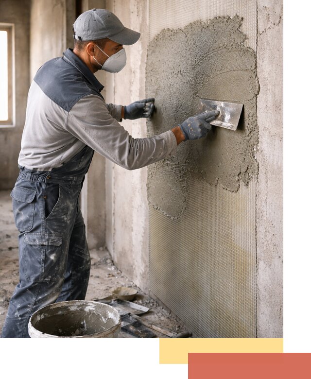 Штукатурка стен по сетке в Сосновом Бору под ключ качественно и быстро