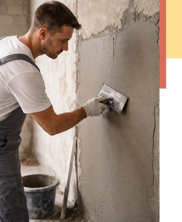 Штукатурка стен под плитку в Сосновом Бору от 4266 руб./м2 — выравнивание под плитку | ОТДЕЛОЧНИК-Снб