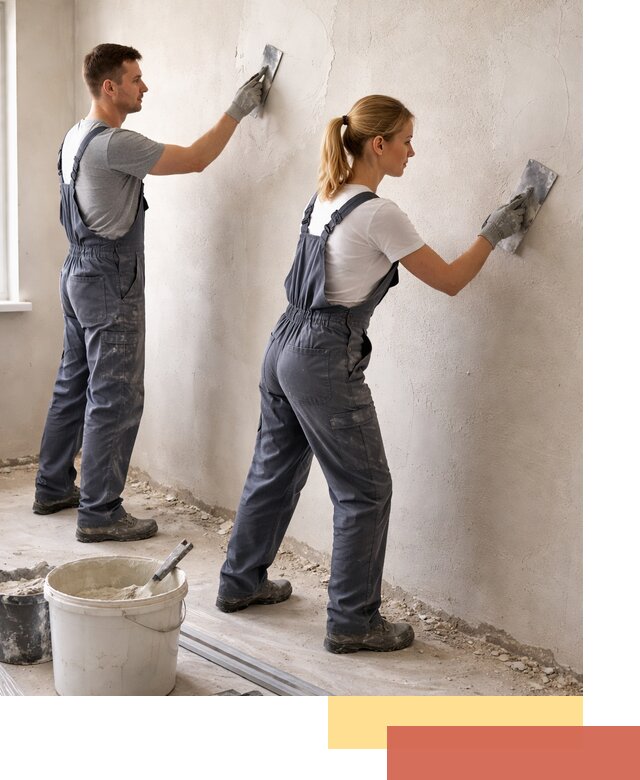 Штукатурка стен под обои в Сосновом Бору профессионально и быстро