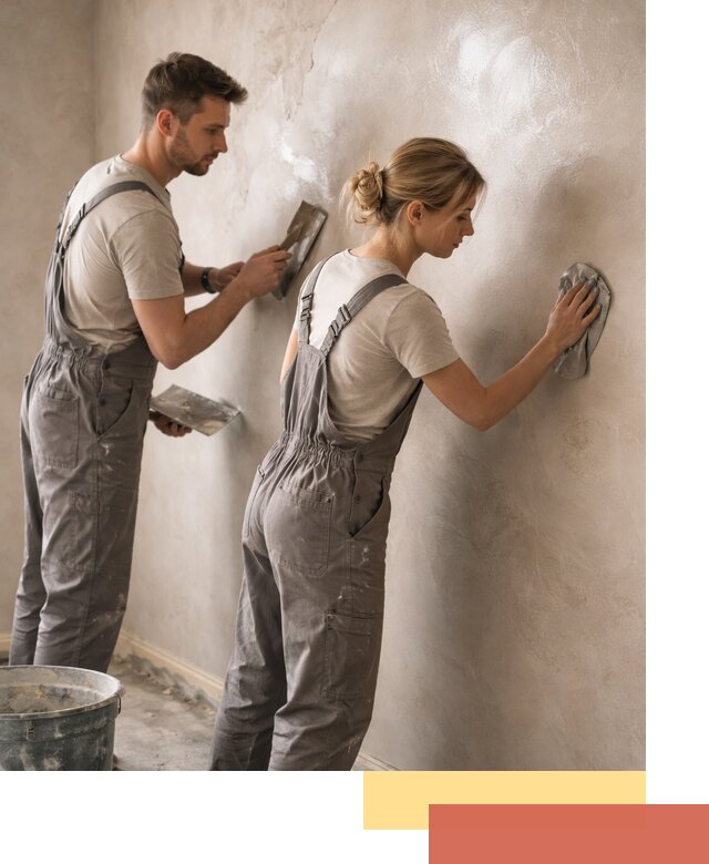 Венецианская штукатурка высокого качества в Сосновом Бору