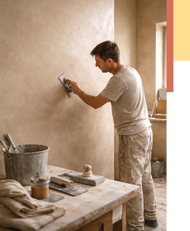 Марокканская штукатурка таделакт в Сосновом Бору под ключ от 4266 руб. | ОТДЕЛОЧНИК-Снб