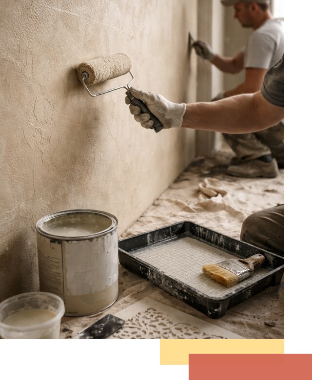 Лессирующая краска для декоративной отделки в Сосновом Бору