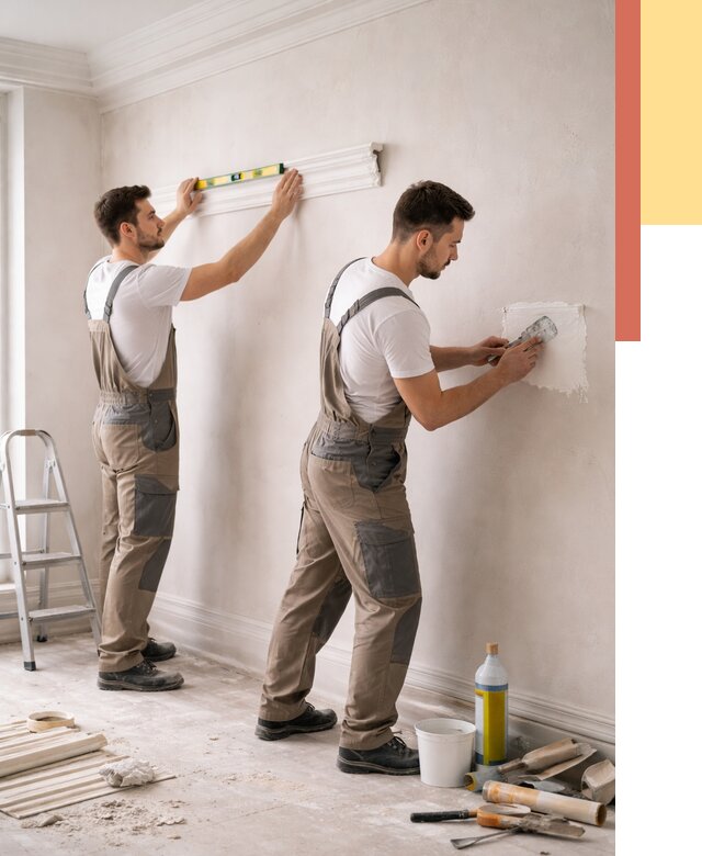 Монтаж лепнины на стены в Сосновом Бору от 4571 руб. — недорого, быстро | ОТДЕЛОЧНИК-Снб