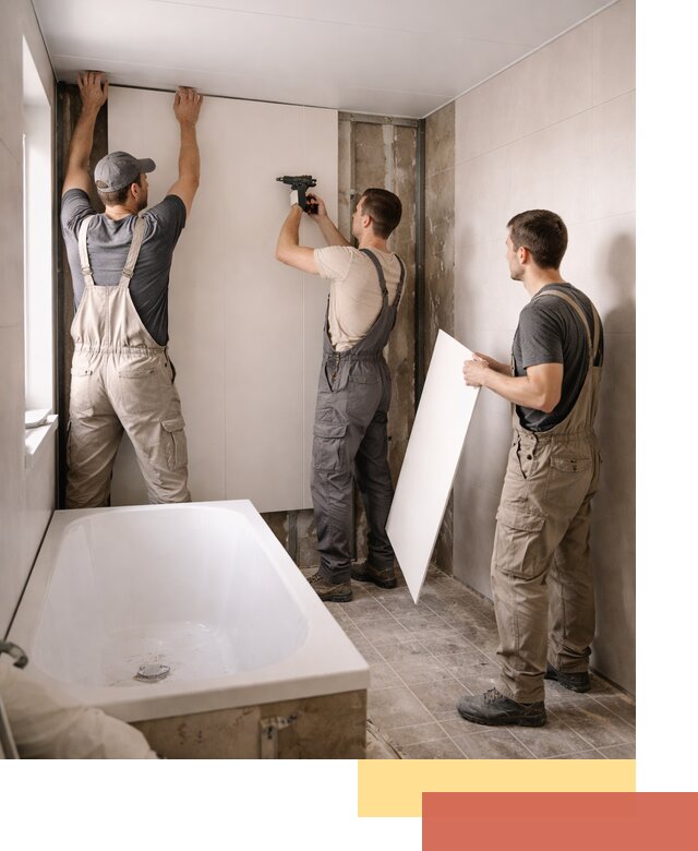 Отделка ванной панели ПВХ профессионально в Сосновом Бору