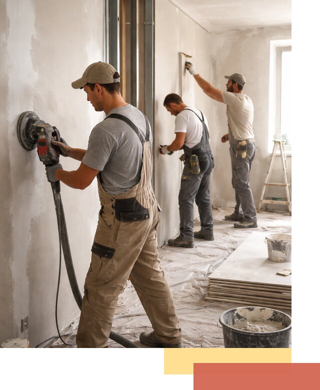 Профессиональная отделка стен в Сосновом Бору качественно и в срок