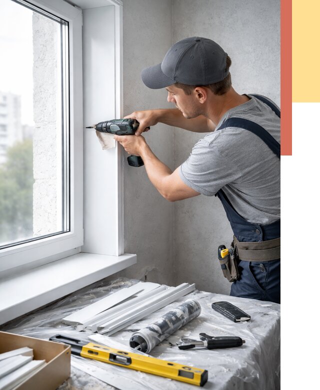 Установка пластиковых откосов в Сосновом Бору от 2286 руб. | ОТДЕЛОЧНИК-Снб монтаж, быстро и недорого