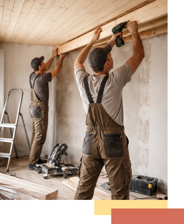 Монтаж потолка из вагонки в Сосновом Бору профессионально и аккуратно